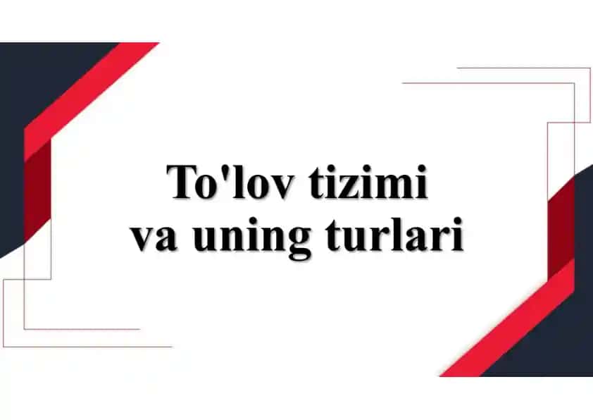 To'lov tizimi
