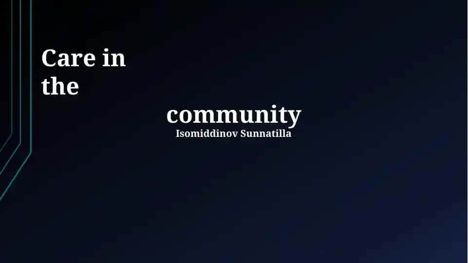 Care in the Community