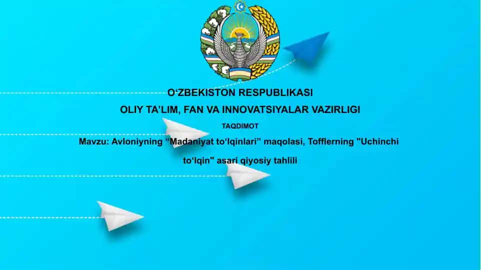 Madaniyat to'lqinlarining taqqosiy tahlili