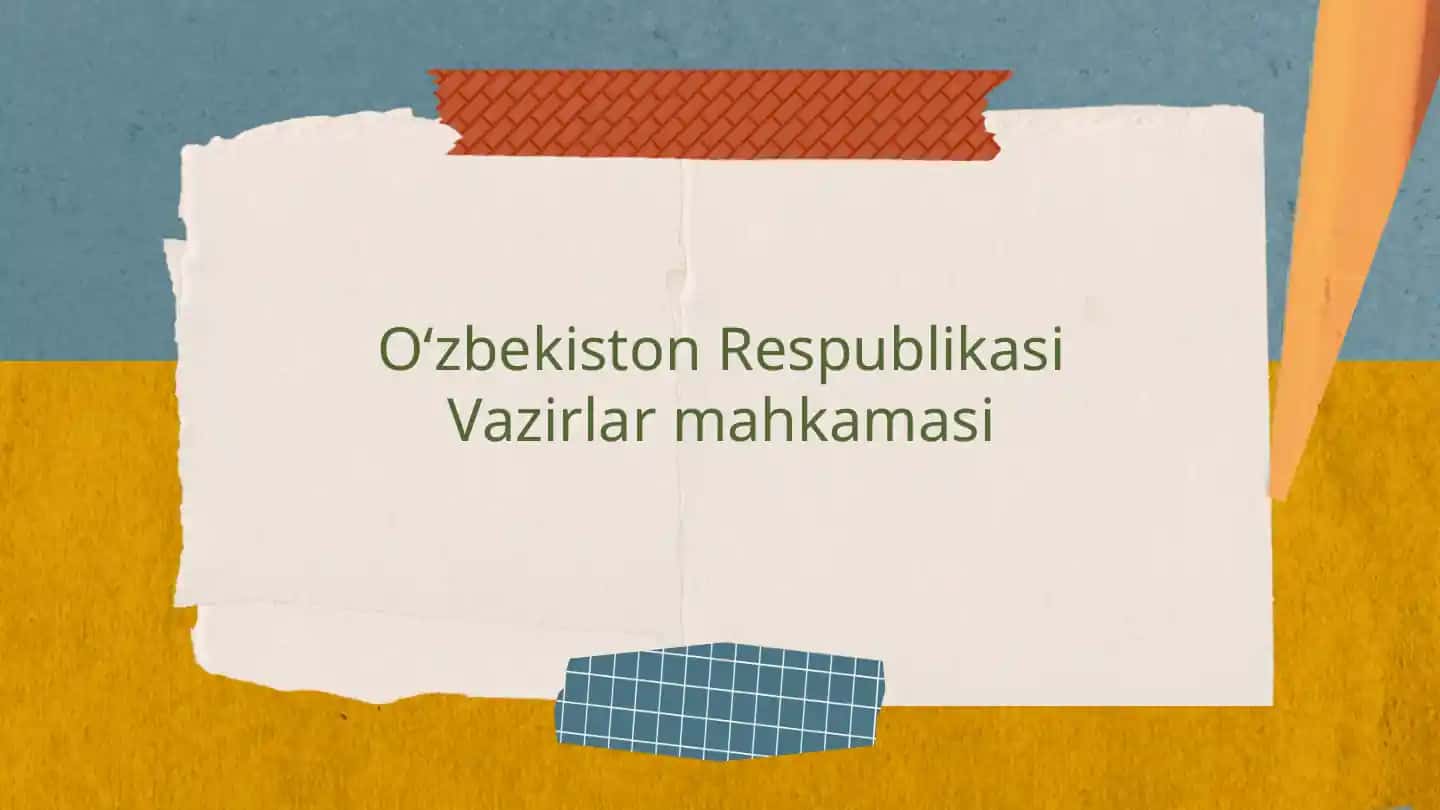 Oʻzbekiston Respublikasi Vazirlar Mahkamasi