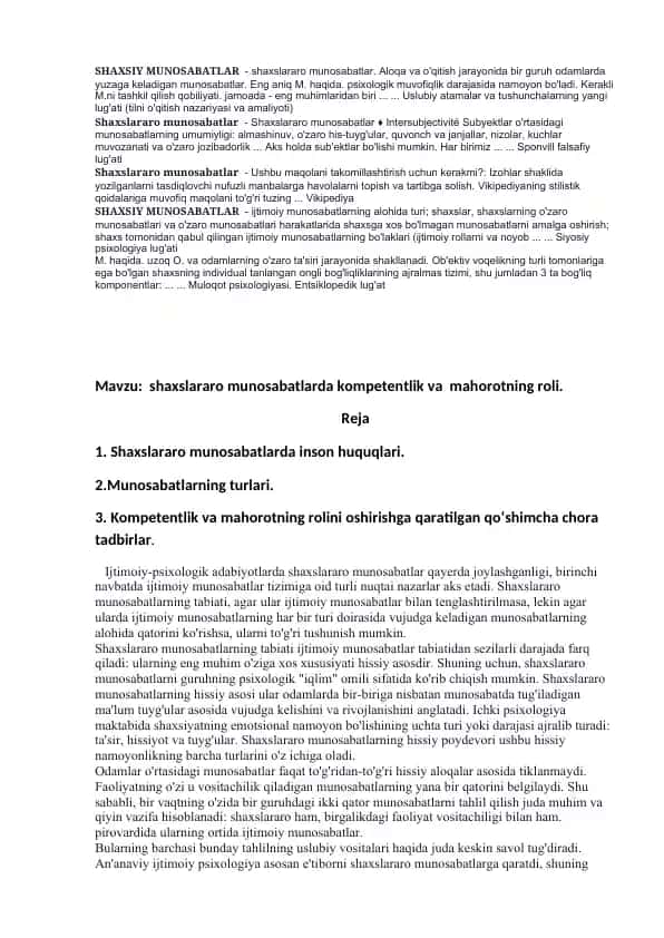 Uslubiy atamalar va tushunchalarning yangi lug'ati