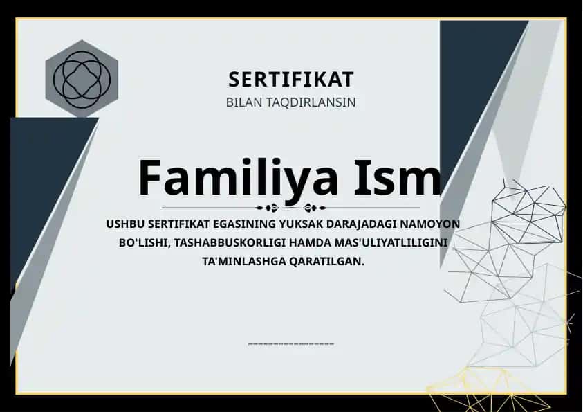 SERTIFIKAT