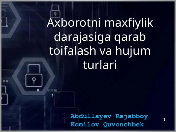 Xavfsizlik