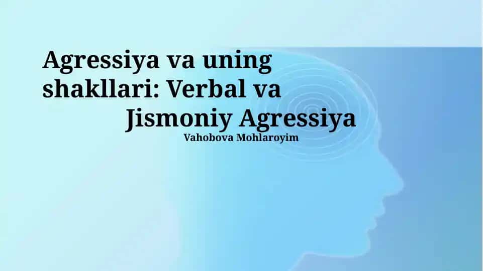 Tajovuzning ta'rifi
