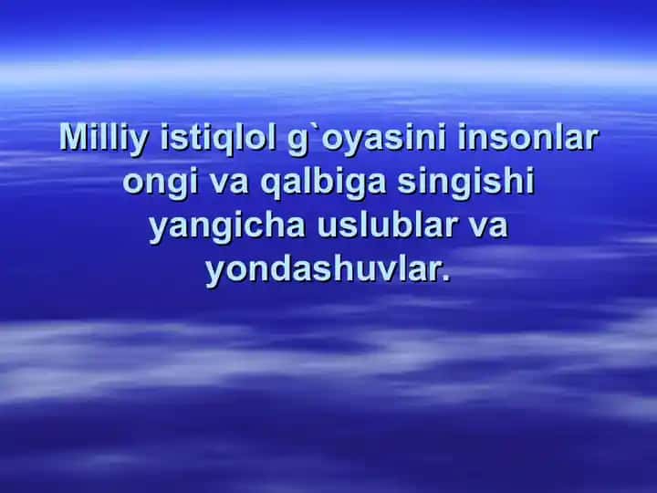 Tarbiya va Murabbiylik