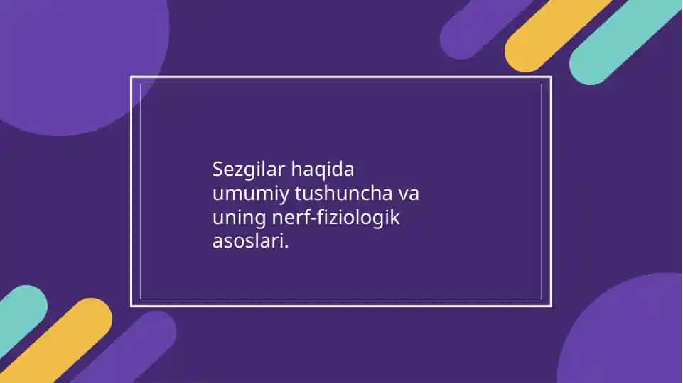 Nerv Sistemasi