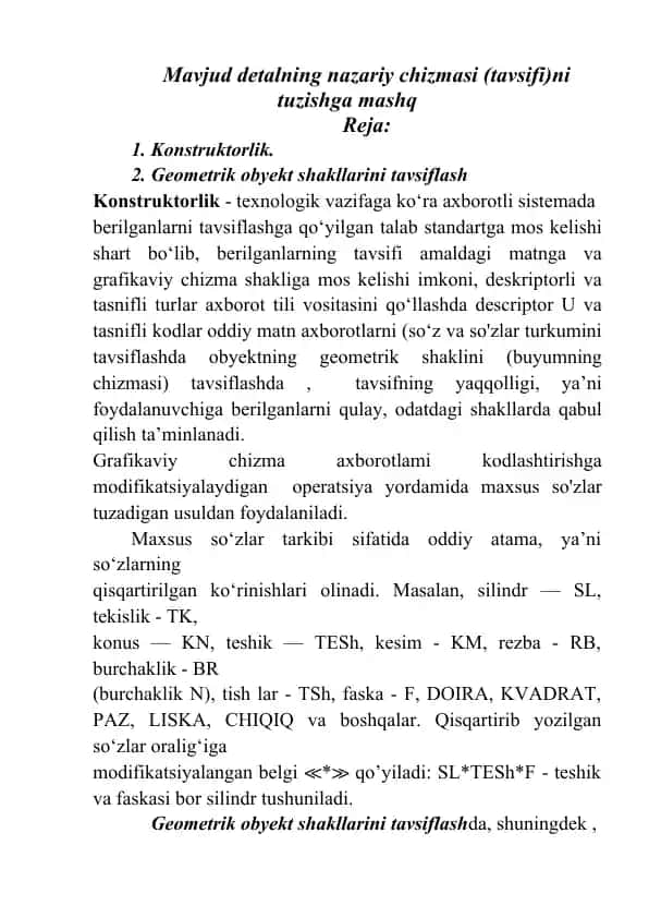 Konstruktorlik.