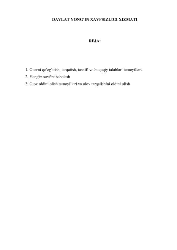Davlat Yong'in Xavfsizligi Xizmati