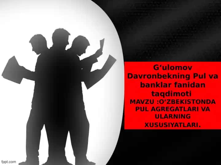 O'zbekistonda Pul Aggregatlari va Ularning Xususiyatlari