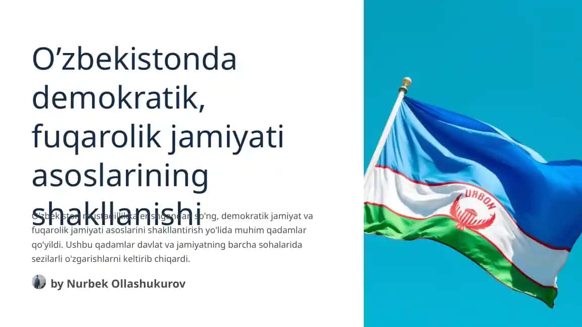 Konstitutsiyaviy islohotlar