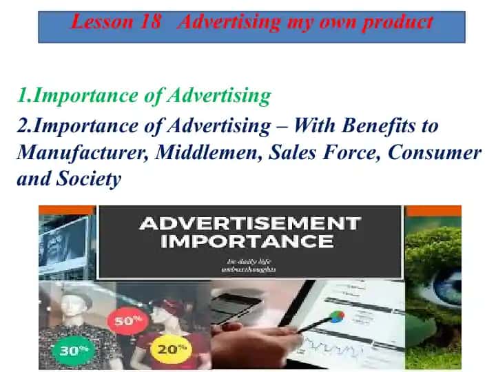 Importance of Advertising