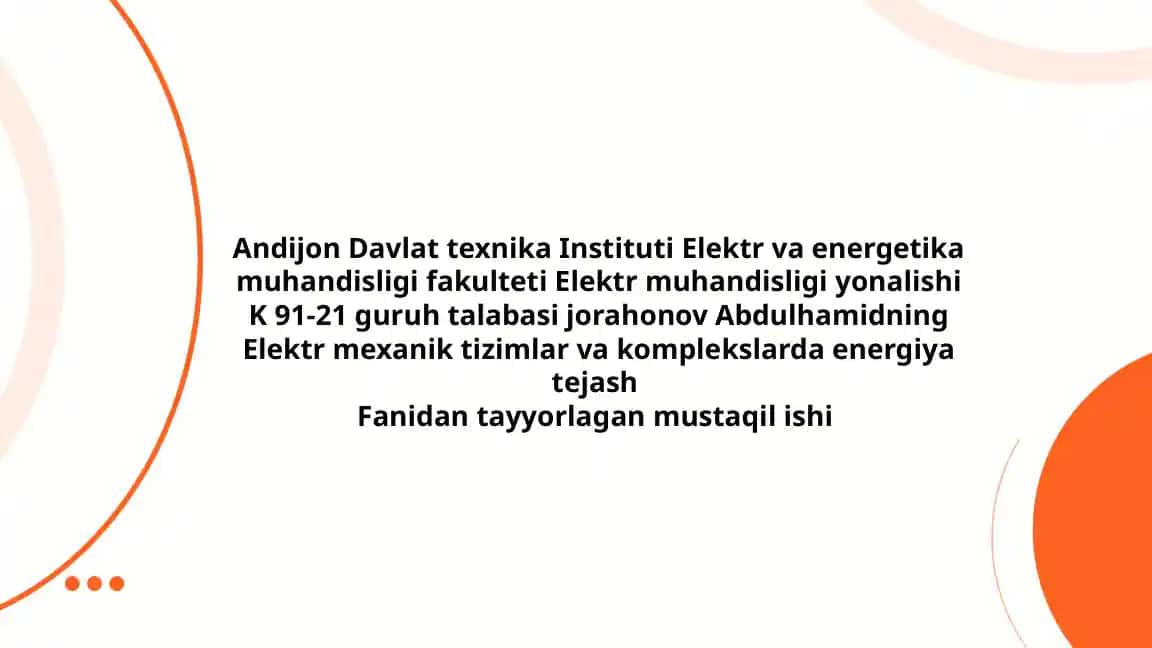 Chulg'am materiallarining energiya samaradorlikka ta’siri