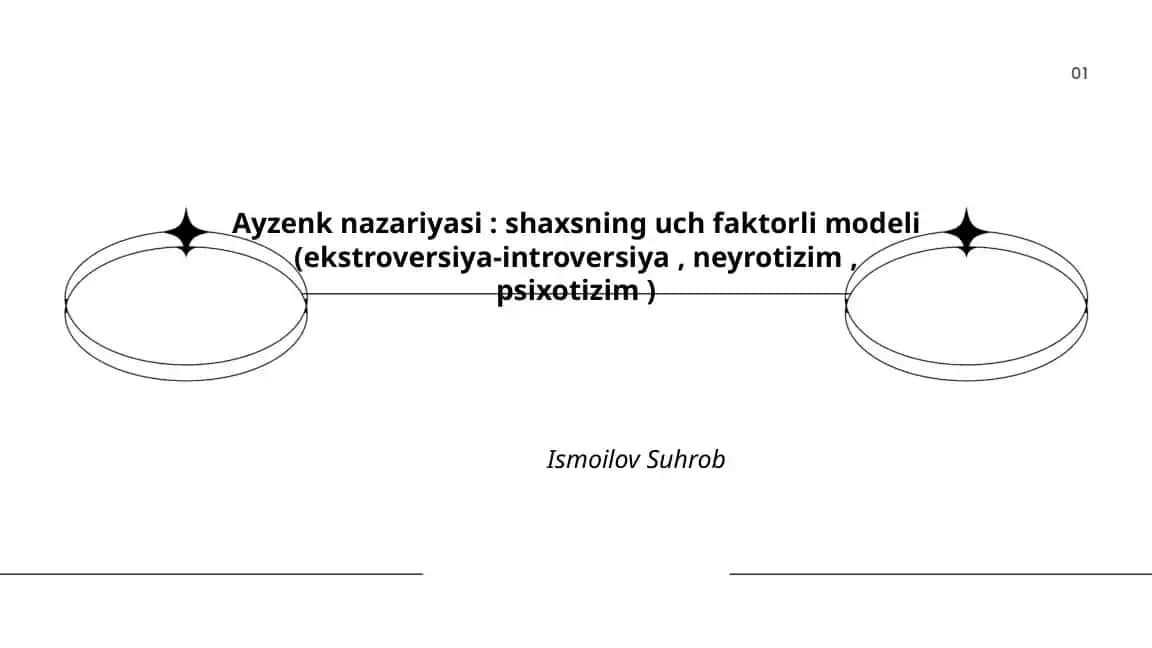 Ayzenk nazariyasi