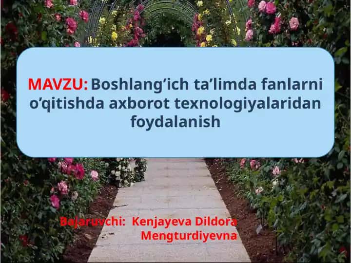 Elektron doskalar bilan ishlash texnologiyasi