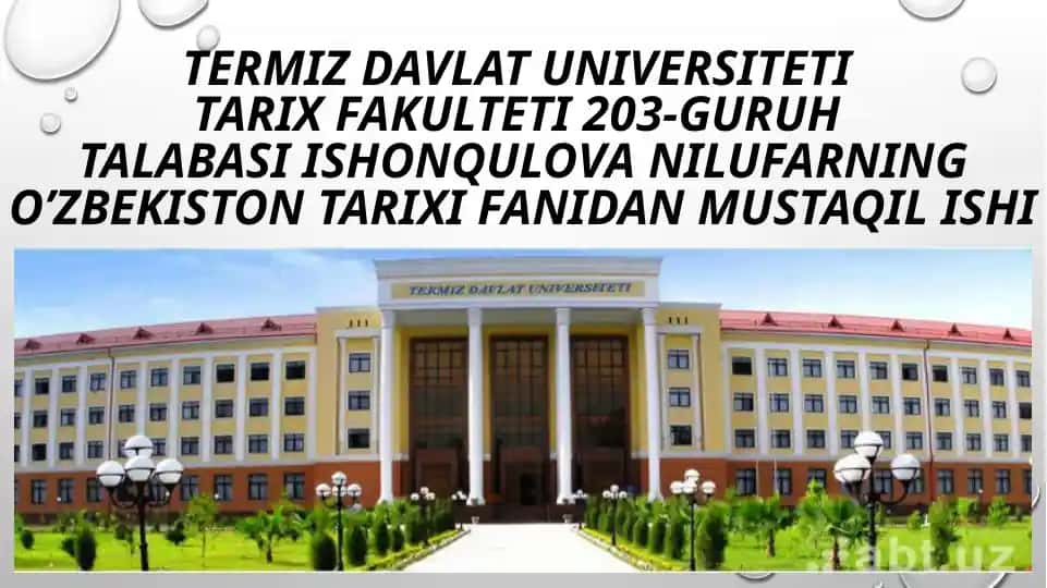 Buxoro amirligida mansab va unvonlar