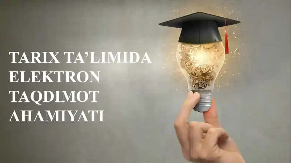 Elektron Taqdimotlar Tarixi