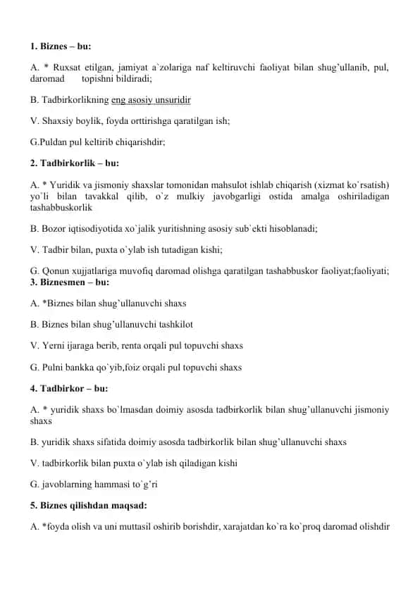 Biznes