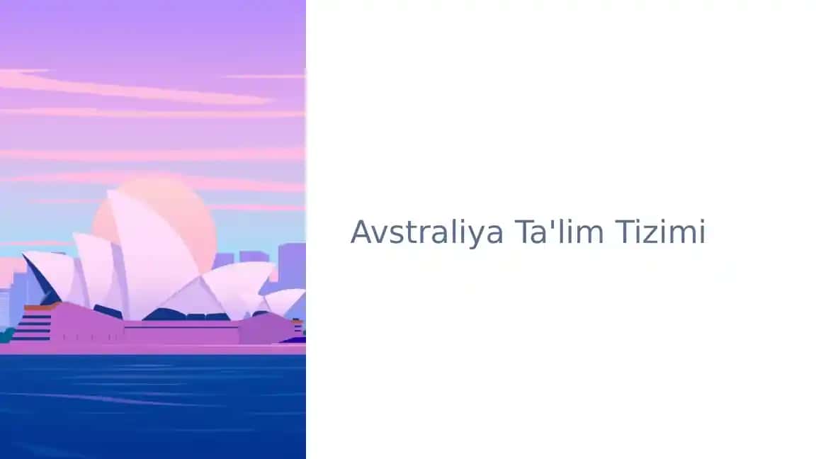 Avstraliya Ta'lim Tizimi