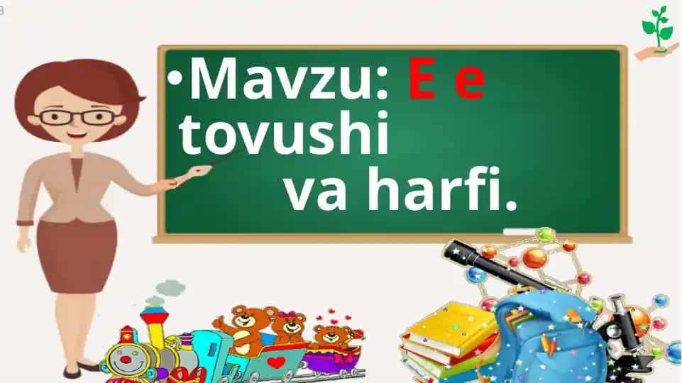 E harfi va tovushi