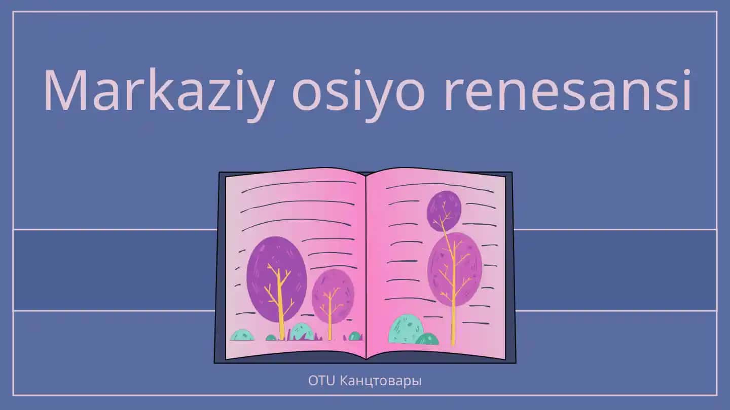 Markaziy osiyo renesansi