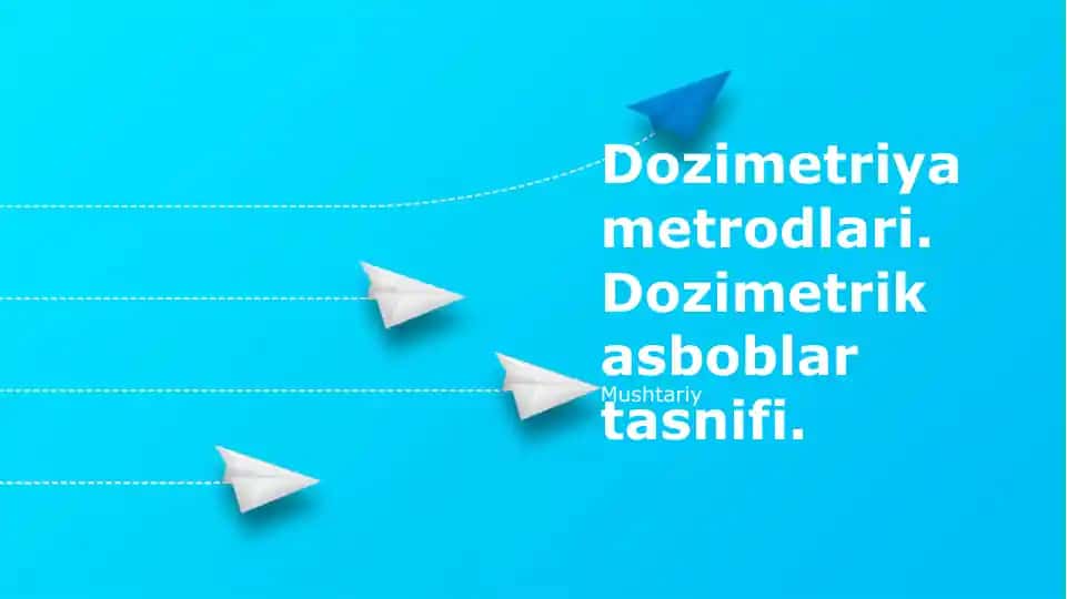 Dozimetriya metrodlari