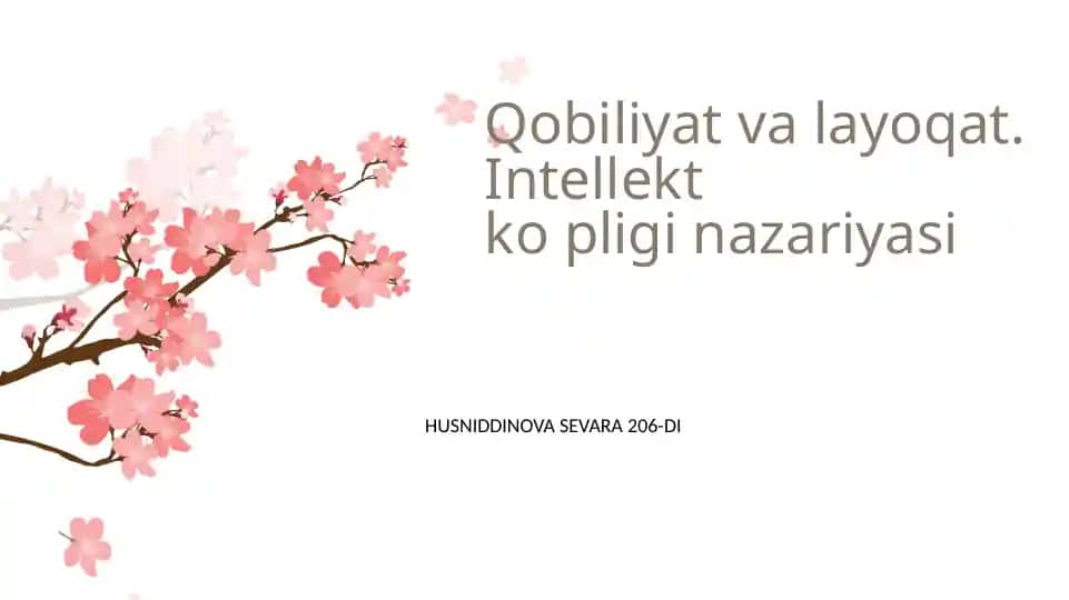 Qobiliyat va layoqat