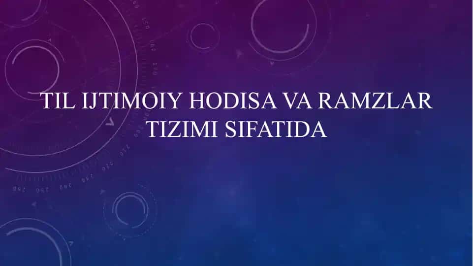 Tilning Tarixiy Rivojlanishi