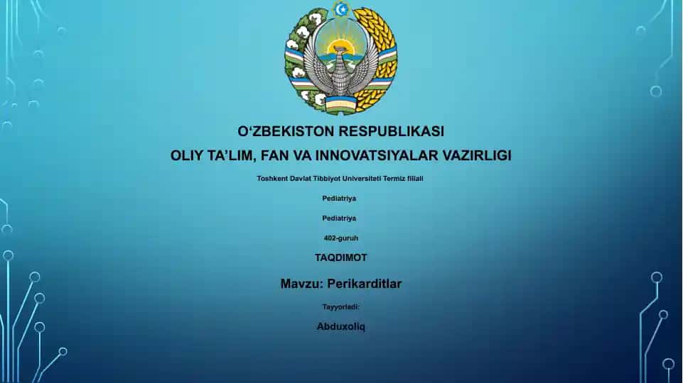 Perikarditlar