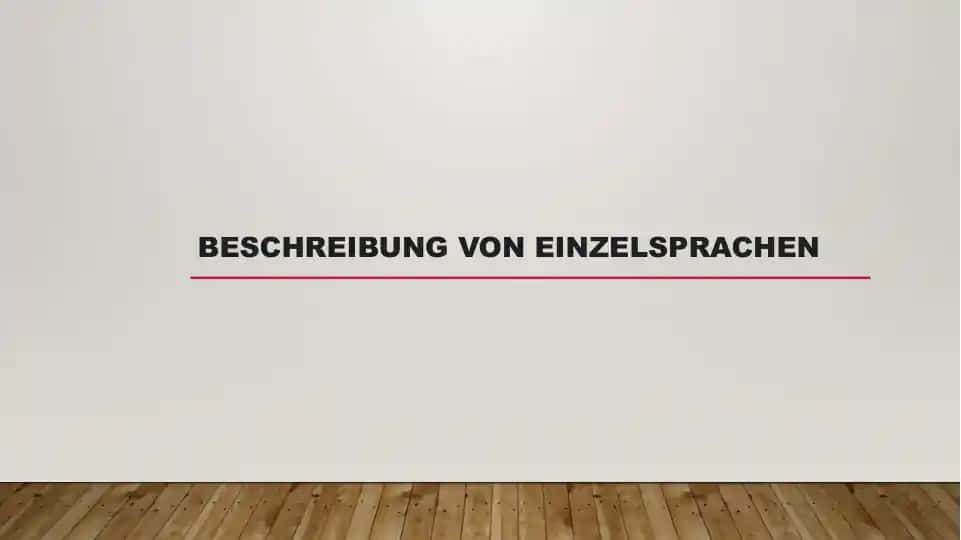 Sprachen als Muttersprache