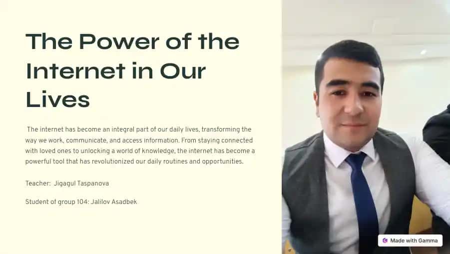 The Power of the Internet in Our Lives