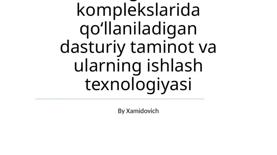 Kichik biznes uchun buxgalteriya dasturi