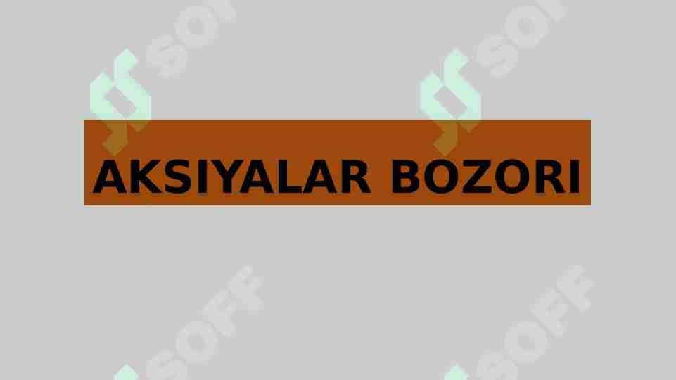 Aksiya bozori