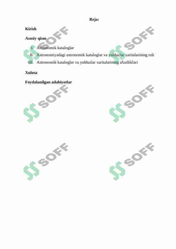 Astronomik kataloglar va yulduzlar xaritalari