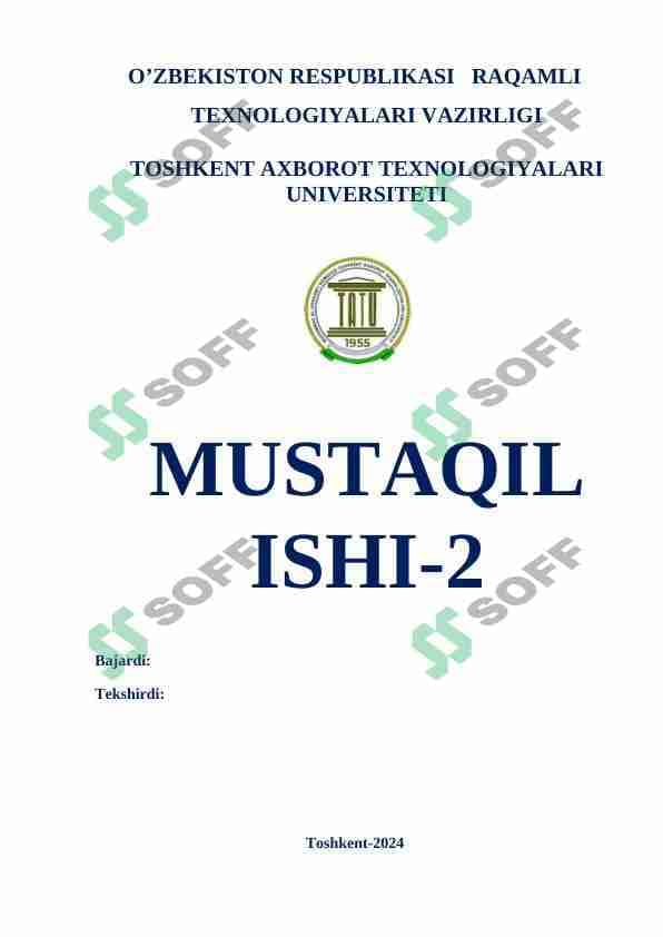 Axborot texnologiyalarida ma'lumotlarni zaxiralash va tiklashni modellashtirish