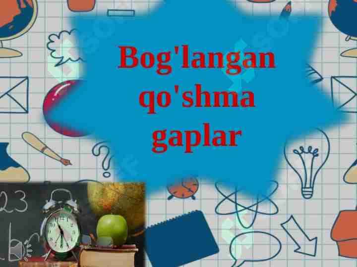 Bog'langan qo'shma gaplar
