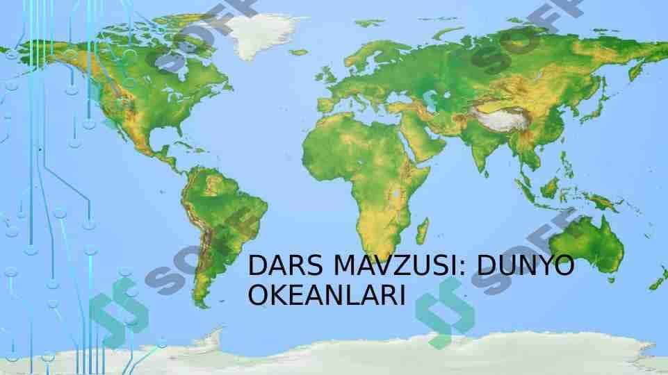 Dunyo okeanlari