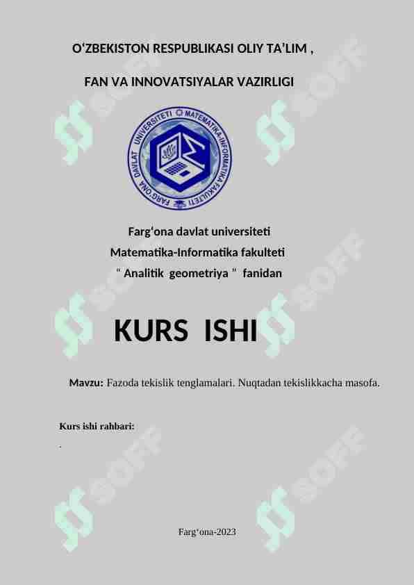 Fazoda nuqtadan to'g'ri chiziqqacha va ayqash to'g'ri chiziqlar orqasidagi masofa