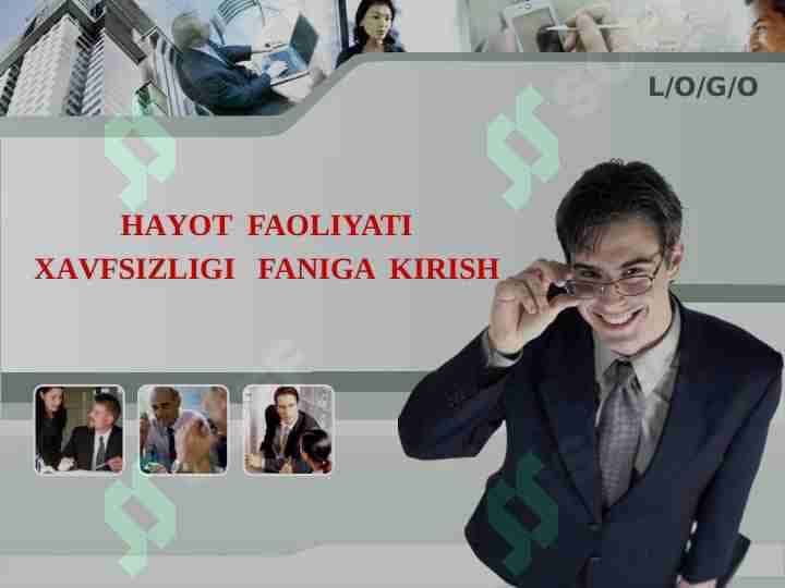 Hayot faoliyati faniga kirish