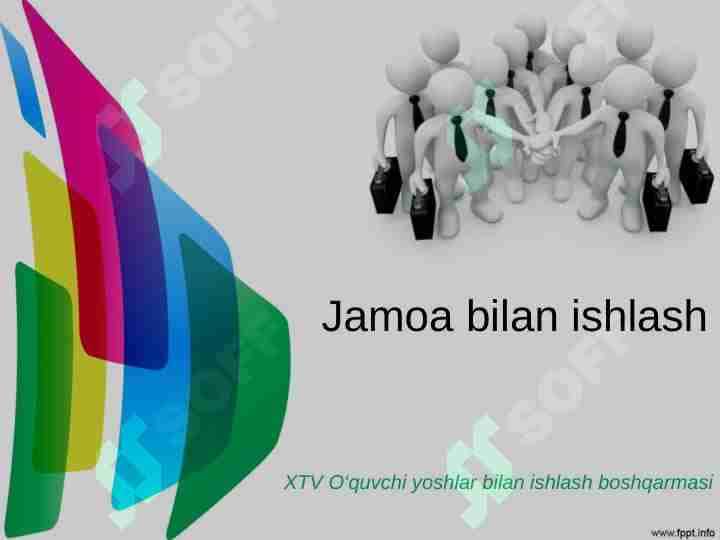 Jamoa bilan ishlash
