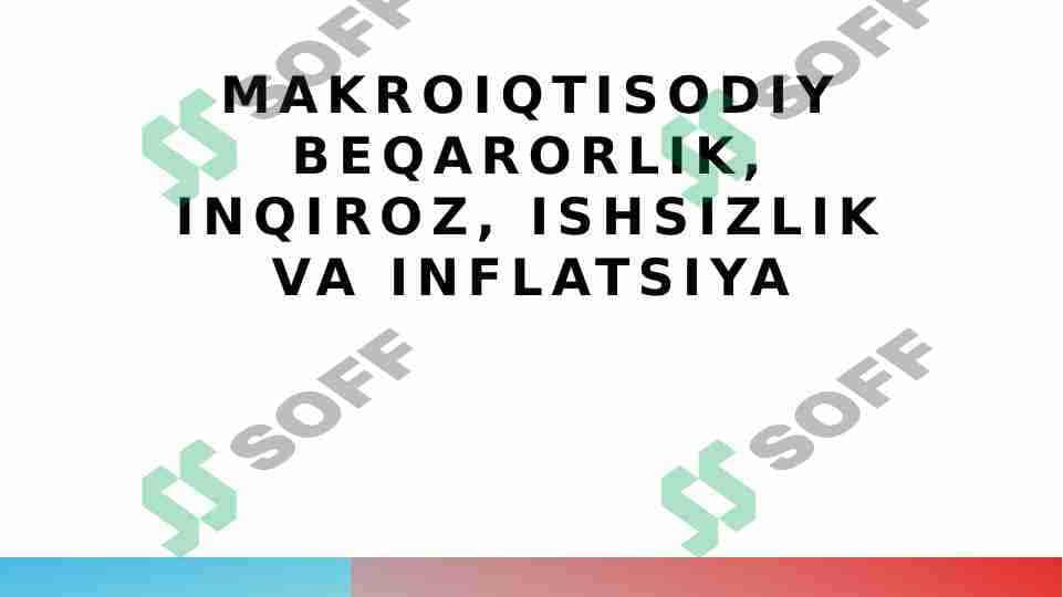 Makroiqtisodiy beqarorlik