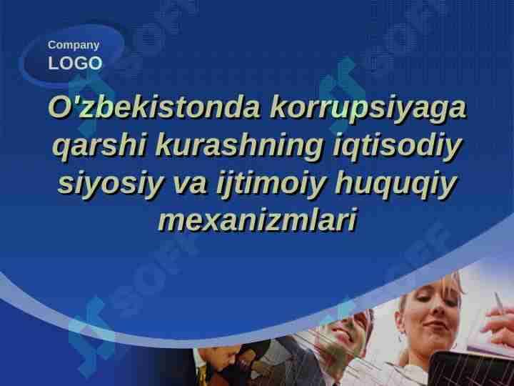 O'zbekistonda korrupsiyaga qarshi kurashning iqtisodiy siyosiy va ijtimoiy huquqiy mexanizmlari
