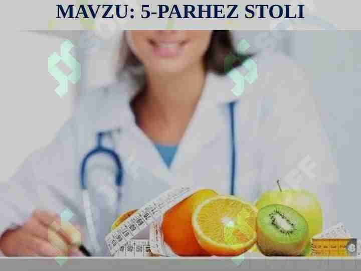 5-PARHEZ STOLI