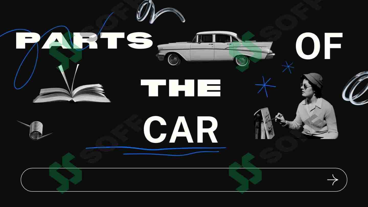 Part of the car