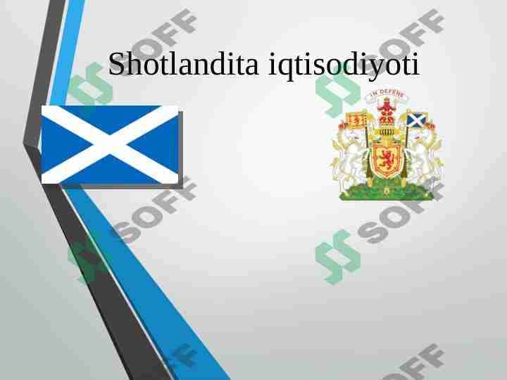 Shotlandita iqtisodiyoti