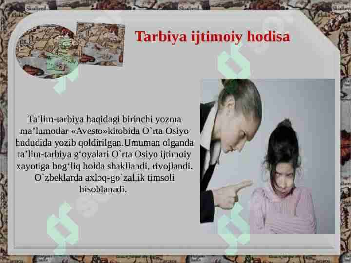 Tarbiya ijtimoiy hodisa