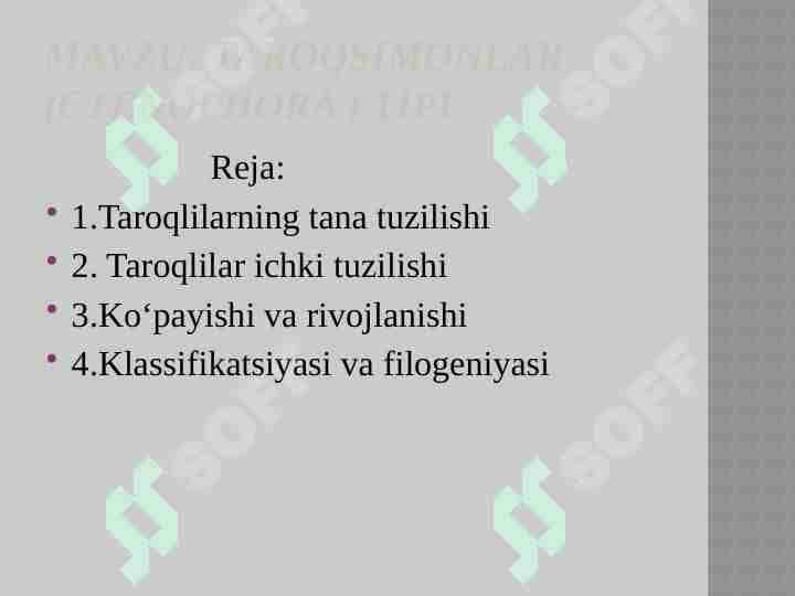 taroqlilar