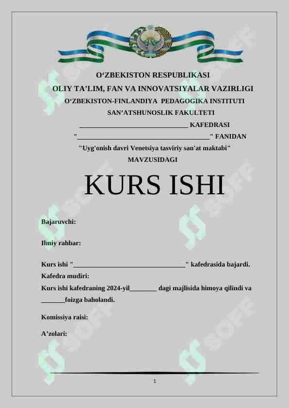 Uyg'onish davri Venetsiya tasviriy san'at maktabi