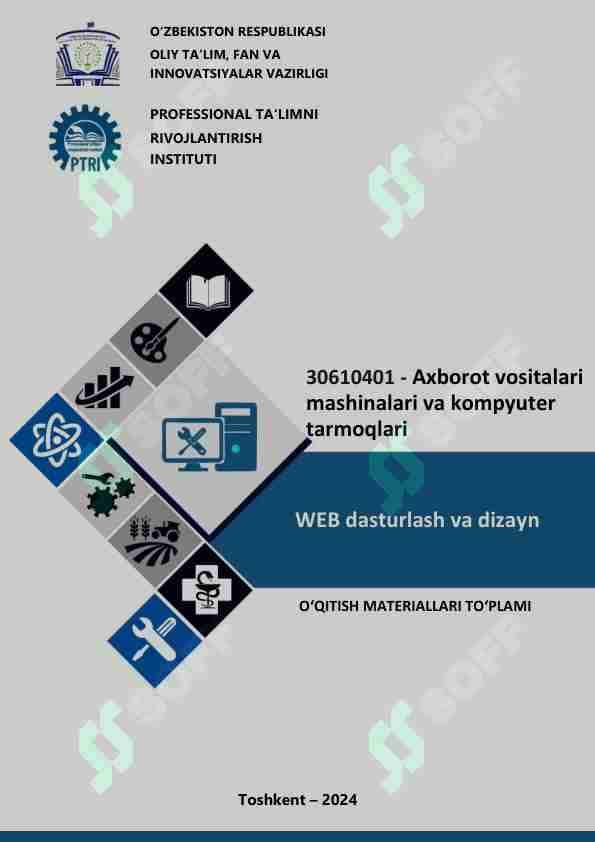 Web dasturlash va dizayin mahsuus fan 100-soatlik