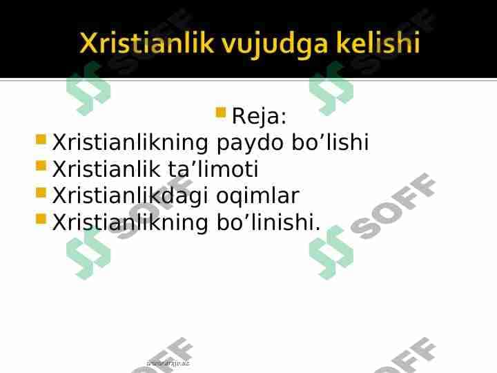 Xristianlik dini
