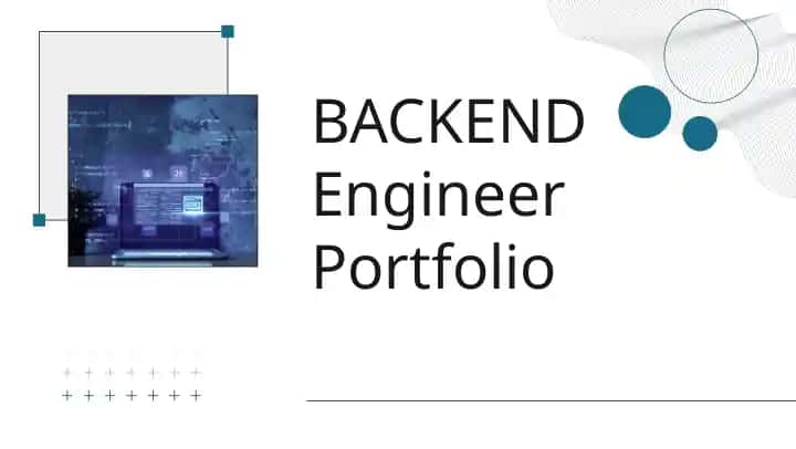 BACKEND Engineer Portfolio